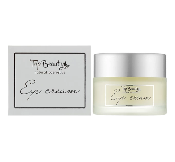 Крем для шкіри навколо очей з пептидами Top Beauty Eye Cream 15 мл (4820169180210) - молодість і свіжість вашого погляду