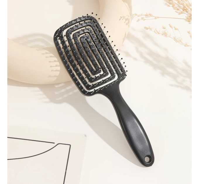 Объемные волосы с помощью продувной расчески ANbeauty Black (AN0103374)
