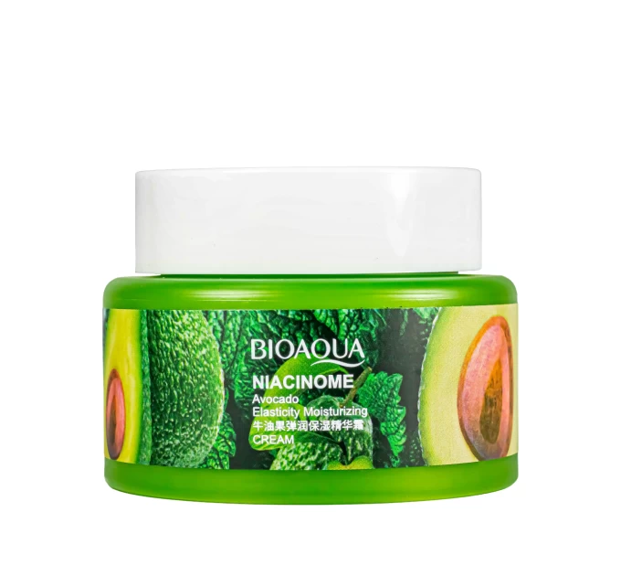 Питательный крем для лица Bioaqua Niacinome Avocado с экстрактом авокадо 50 мл (BQY45503) для сияющей кожи