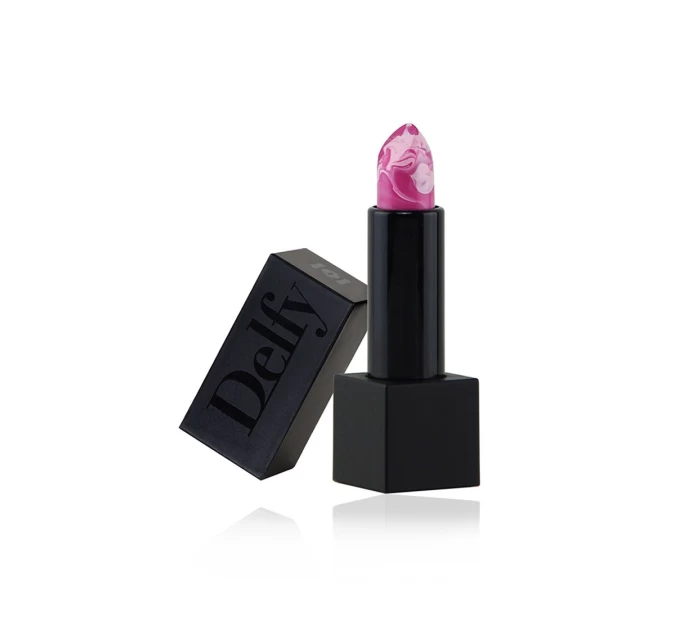 Меланжева губна помада Delfy Professional Melange lipstick 010 4 г: чарівне поєднання кольорів