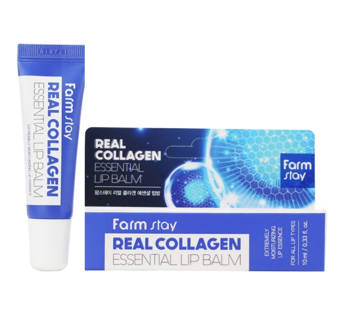 Бальзам для губ с коллагеном FarmStay Real Collagen Essential Lip Balm