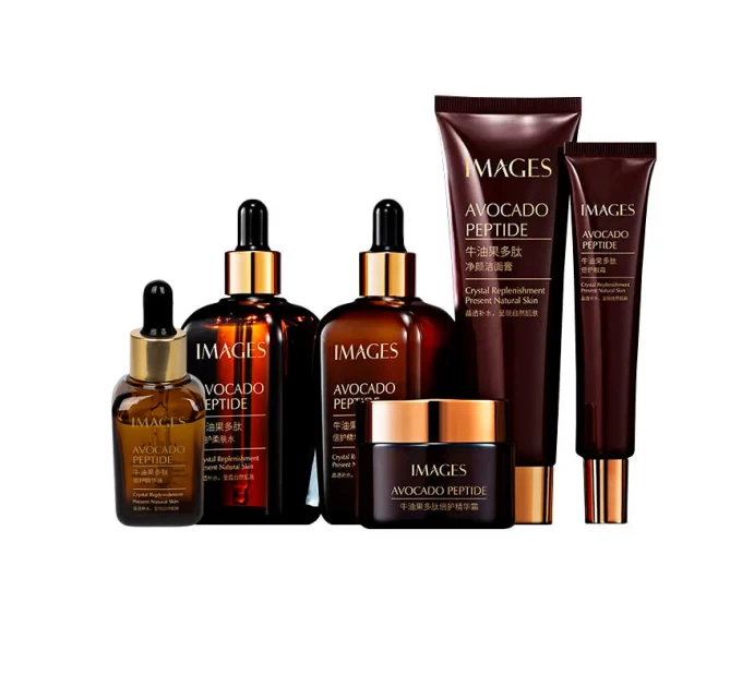 Идеальное сочетание красоты и здоровья: Набор IMAGES Beauty Avocado Peptide 6в1 с пептидами авокадо (11655-64688)