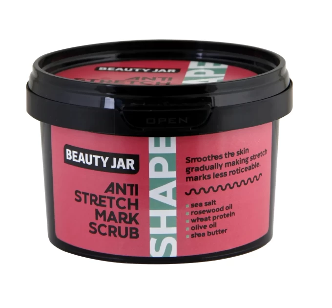 Ефективний соляний скраб Beauty Jar для боротьби з растяжками 400 г