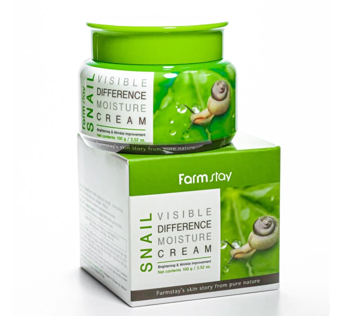 Увлажняющий крем FarmStay Snail с муцином улитки 100 г (FS 4445) – Эликсир молодости для вашей кожи