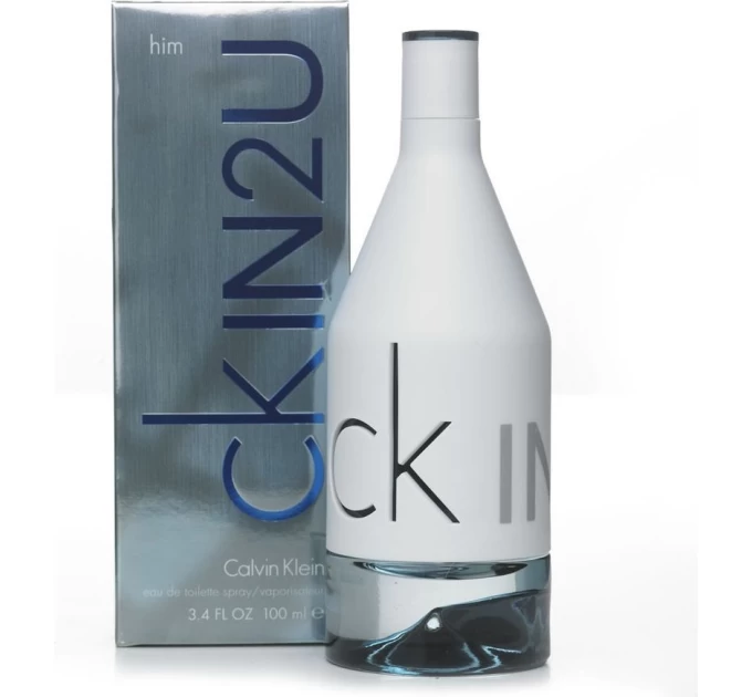 Туалетная вода мужская Calvin Klein In2U 2007 100 мл (00-00000531) – Свежесть и стиль в каждой капле