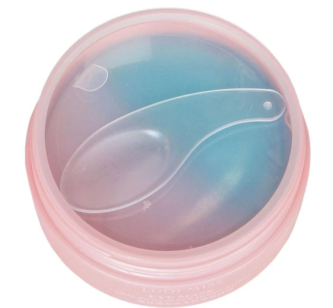Dвухцветные гидрогелевые патчи с кораловым комплексом LUOFMISS Coral Two Colour - 60 шт.