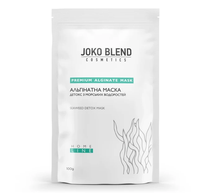Альгинатная маска Детокс с морскими водорослями Joko Blend