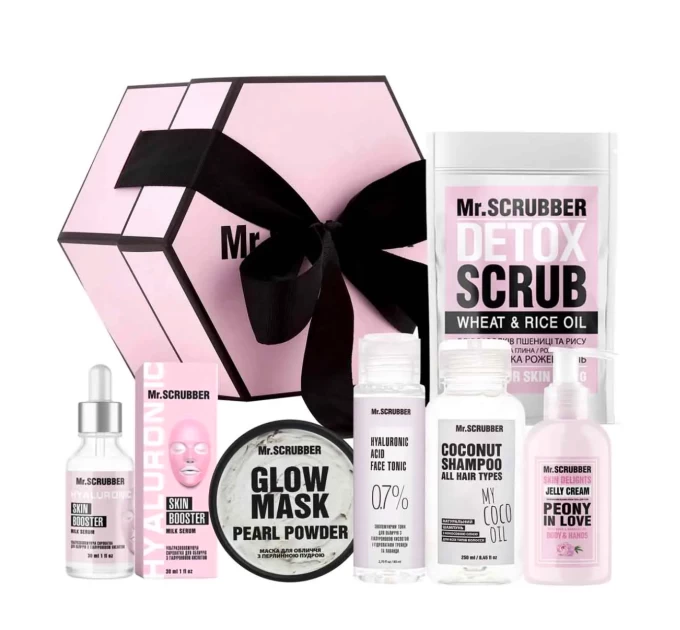 Подарочный набор косметики Mr.Scrubber Woman Set для лица и тела - 6 шт.
