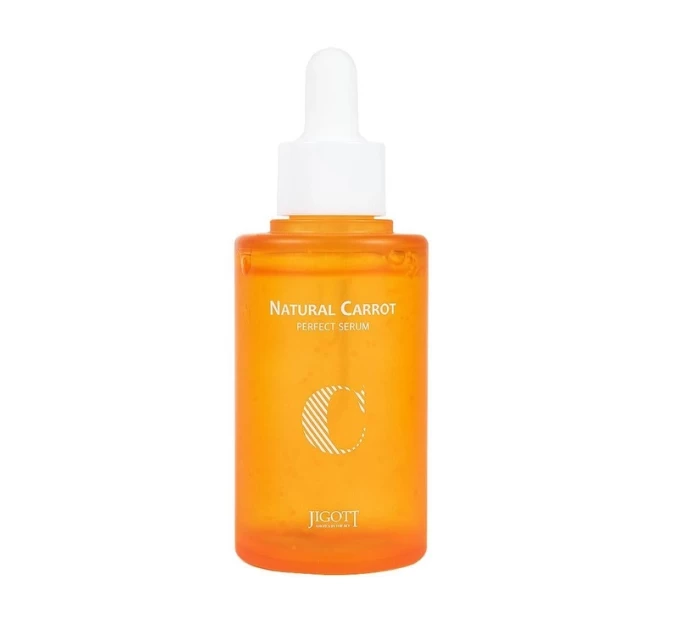 Сыворотка для лица Jigott Natural Carrot Perfect Serum 50 мл - Уникальная морковная магия для вашей кожи