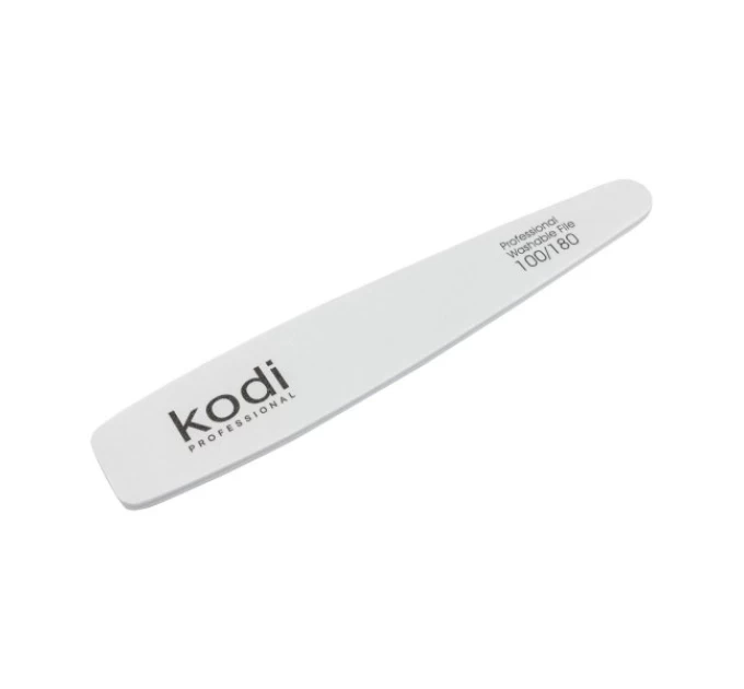 Пилка конічної форми Kodi Professional №30 100/180 - ідеальний інструмент для догляду за нігтями (укр. версія)
