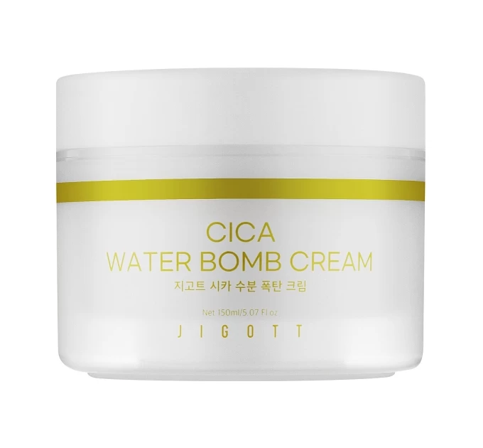 Зволожуючий Крем Jigott Cica Water Bomb з Центеллою 150 мл (8809541282850) - Догляд за Обличчям