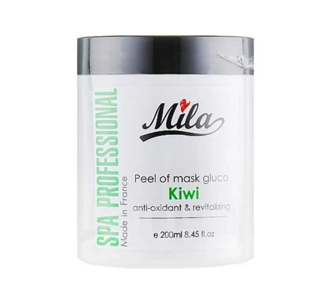 Альгинатная маска с киви и глюкозой Gluco Empreinte kiwi Mila Perfect 200 г для сияния кожи