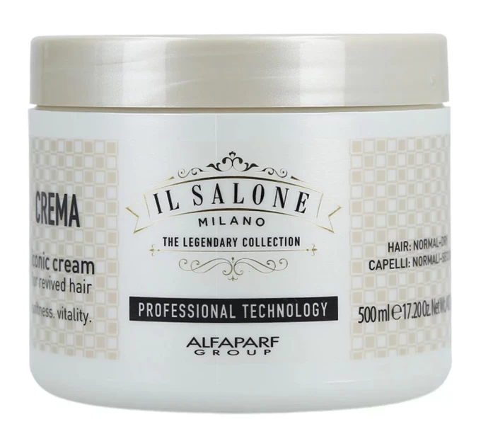 Крем для волос Alfaparf IL Salone Milano Iconic Cream 500 мл – Профессиональный уход для ослепительного блеска и здоровья волос