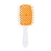 Щетка для волос Janeke Superbrush: белый цвет с оранжевым.