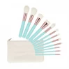 H1: Набор кистей для макияжа MiMО Turquoise Set 12 шт с косметичкой на agon-v.com.ua
