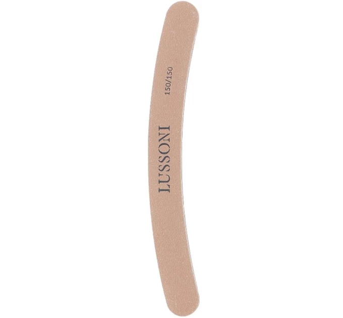 Pilochka для ногтей Lussoni Brown Banana File Grid 150/150 - идеальный выбор для ухода за ногтями