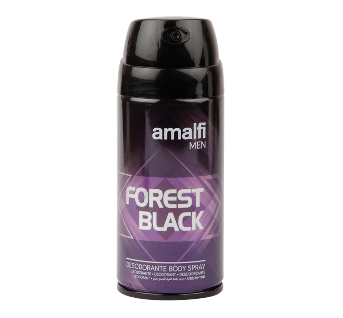 Дезодорант Amalfi Men Forest Black: мощная защита на 150 мл