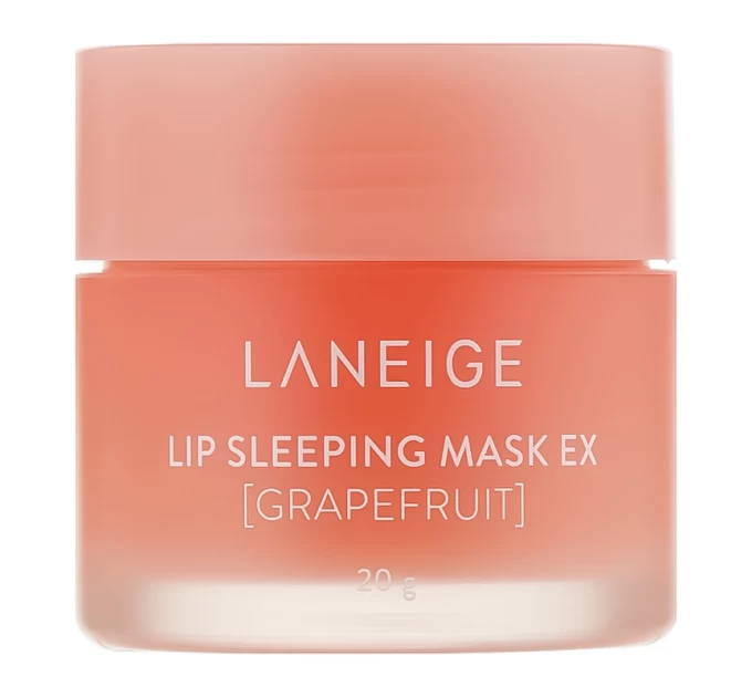 Laneige Lip Sleeping Mask Grapefruit 20 мл – Идеальная Маска для Губ с Экстрактом Грейпфрута от Агонь-В