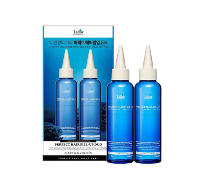 La'dor Perfect Hair Filler Duo 2x100 мл: Ламинирование волос в домашних условиях с набором филлеров (8809500817987) от Агонь-В