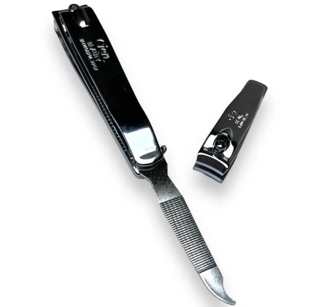 Набір манікюрних кусачок Cien Beauty, 2 шт, Сріблястий (IAN426320-3)