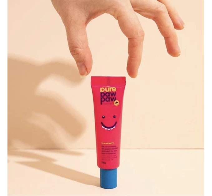 Відновлюючий бальзам для губ Pure Paw Paw Strawberry: ідеальний засіб для сяючої посмішки.