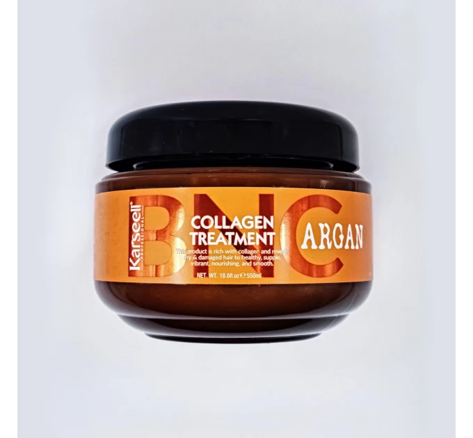 Улучшите состояние волос с Маской Collagen Treatment BNC Argan Karseell Original 550 мл