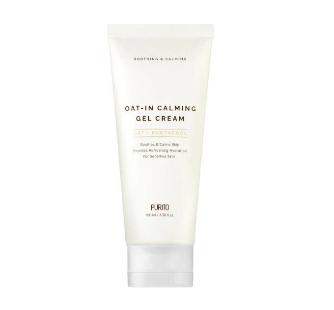 Уникальный успокаивающий крем-гель с овсяными семенами PURITO Oat-in Calming Gel Cream 100 ml