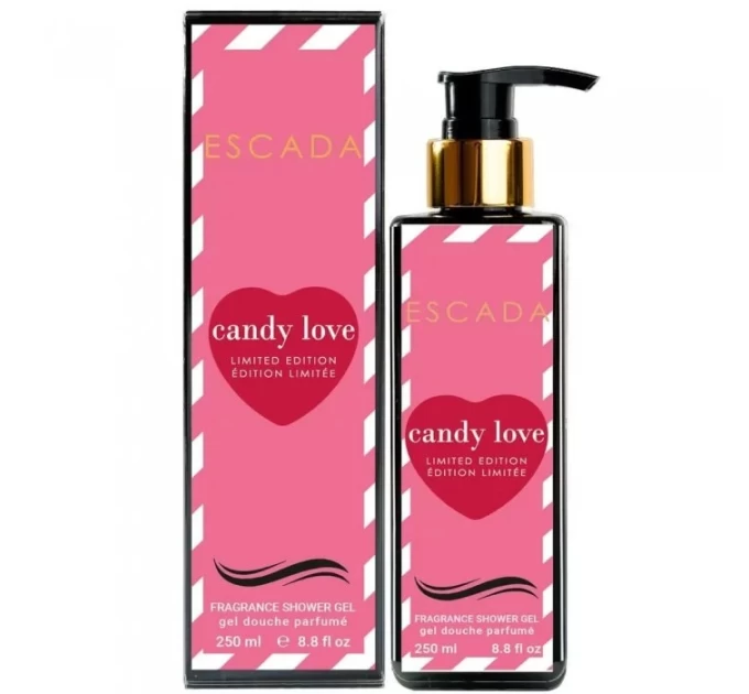 Парфюмированный гель для душа Candy Love Exclusive 250 мл - LUX Качество