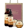 Комплект Green Pharmacy Мед манука и оливковое масло 4 шт - идеальное решение для ухода за телом