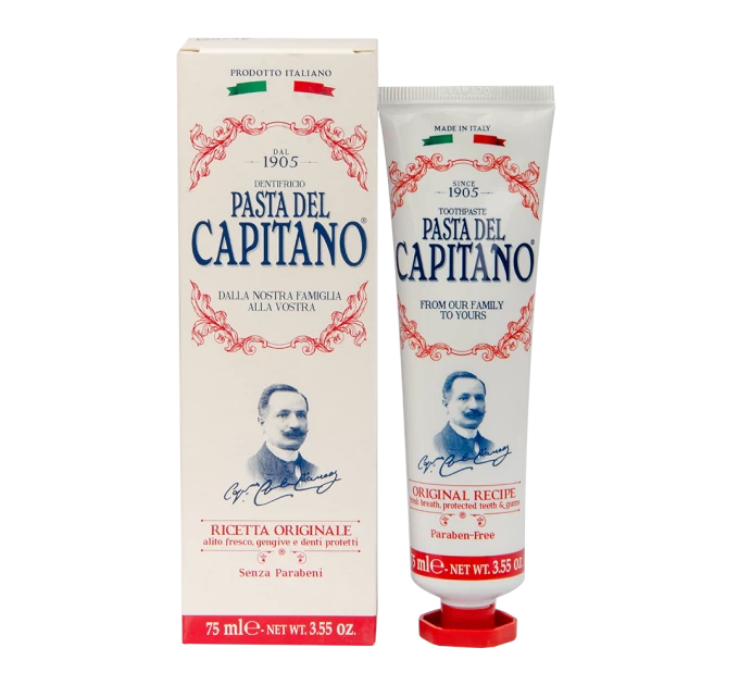 H1: Оригинальная зубная паста Pasta Del Capitano 75 мл