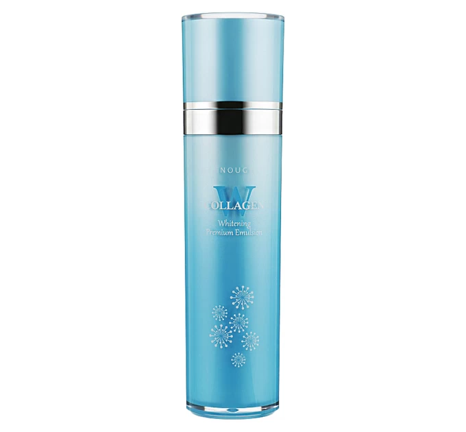 Осветляющая эмульсия Enough W Collagen с коллагеном для лица - премиум-уход в 130 мл