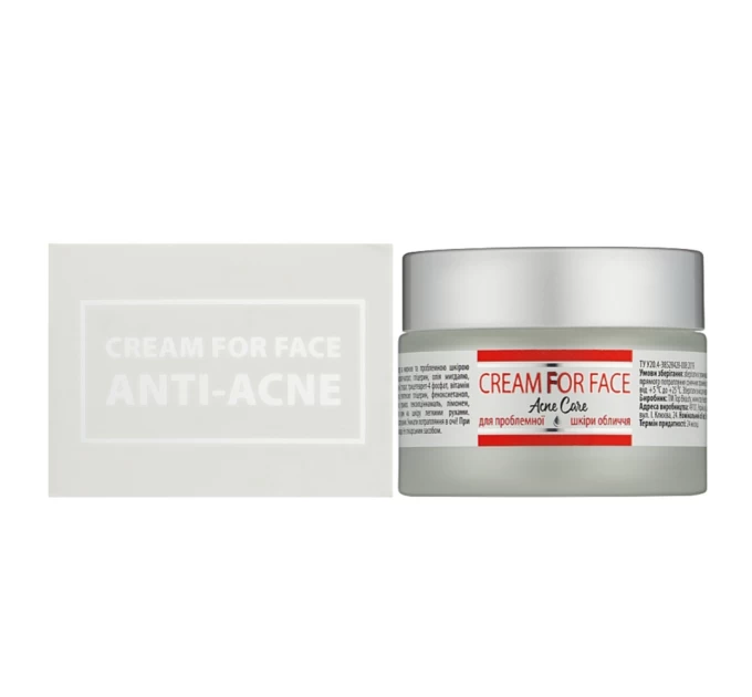 Top Beauty Cream 50 мл: Крем против акне для проблемной кожи лица - 4820169183484