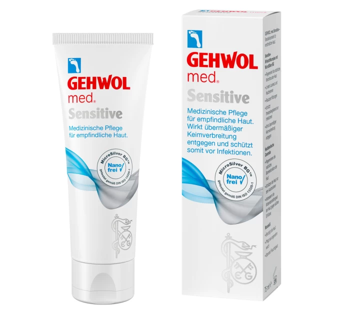 Крем Gehwol Sensitive 125 мл: Идеальный уход для чувствительной кожи ног