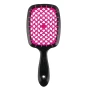 Щетка для волос черная с фуксией Superbrush Janeke