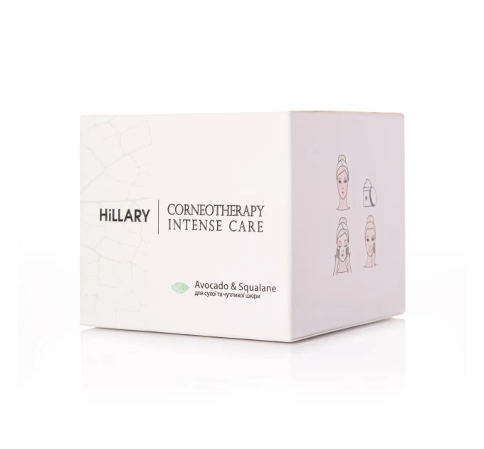 H1: Hillary Corneotherapy Intense Care: Крем с авокадо и скваланом для сухой и чувствительной кожи