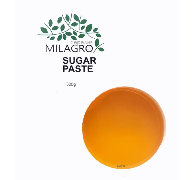 Сахарна паста середньої жорсткості для шугарінгу Milagro 300 г (n-167)