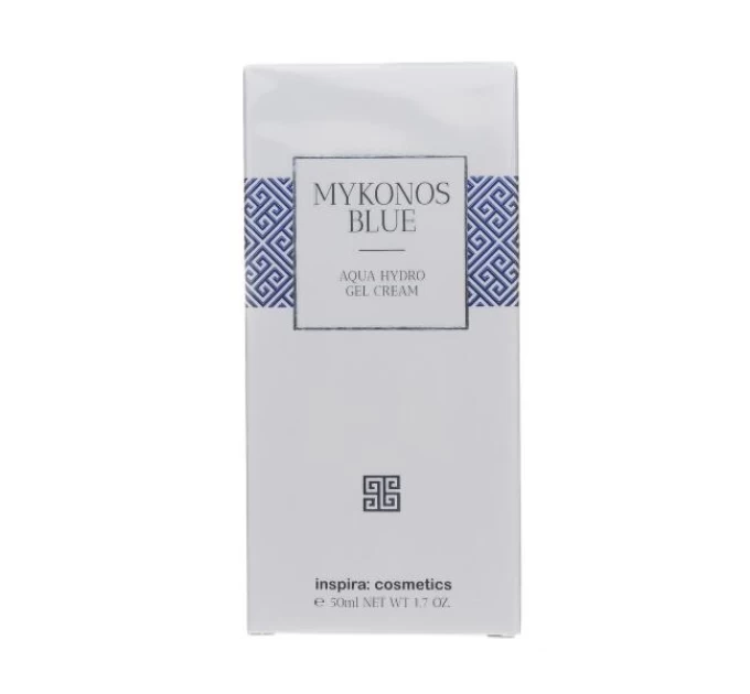 Интенсивный увлажняющий крем Only Mykonos Blue Aqua Hydro Gel Cream 50 мл от Inspira:cosmetics для глубокого ухода