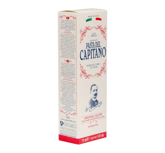 H1: Оригинальная зубная паста Pasta Del Capitano 75 мл