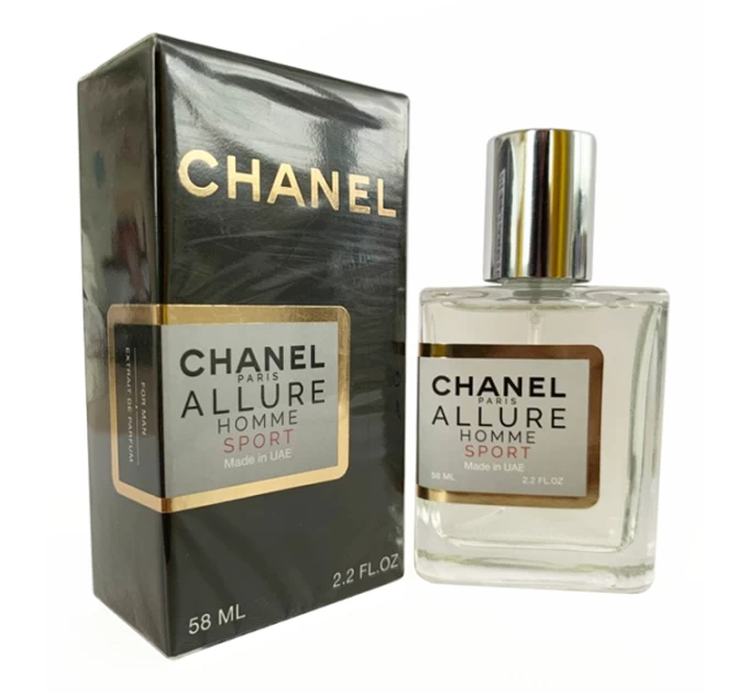 Неперевершений спортивний шарм: Парфум Chanel Allure Homme Sport - ОАЕ Tester 58мл