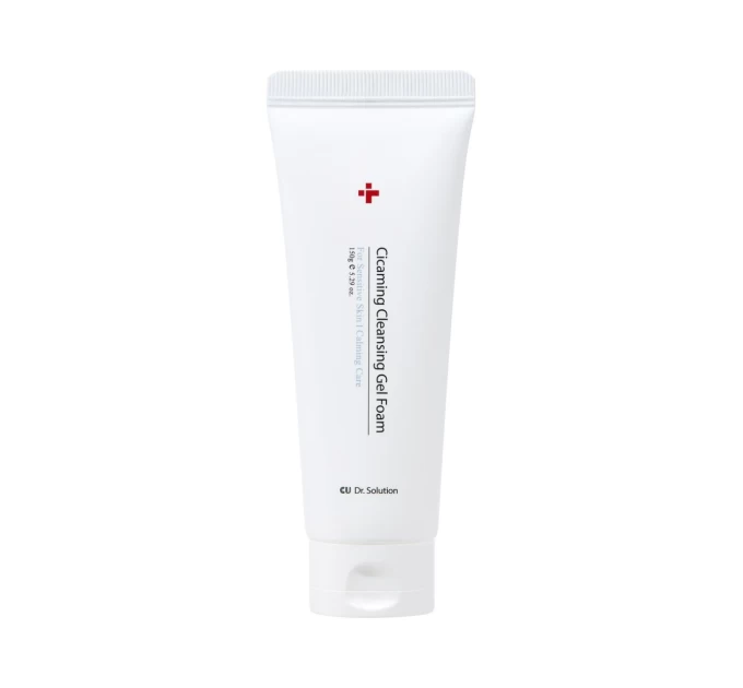 Очищающая гель-пенка с центеллой CU Skin Dr. Solution: идеальное решение для нежной и глубокой очистки кожи