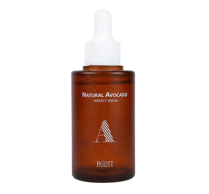 Сироватка для обличчя Jigott Авокадо Natural Avocado Perfect Serum 50 мл - Максимальне зволоження та живлення шкіри
