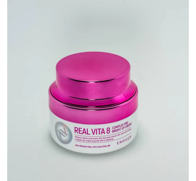 Питательный крем для лица Enough Real Vita 8 Complex Pro Bright Up Cream 50 мл — сияние и здоровье кожи с EN 5747
