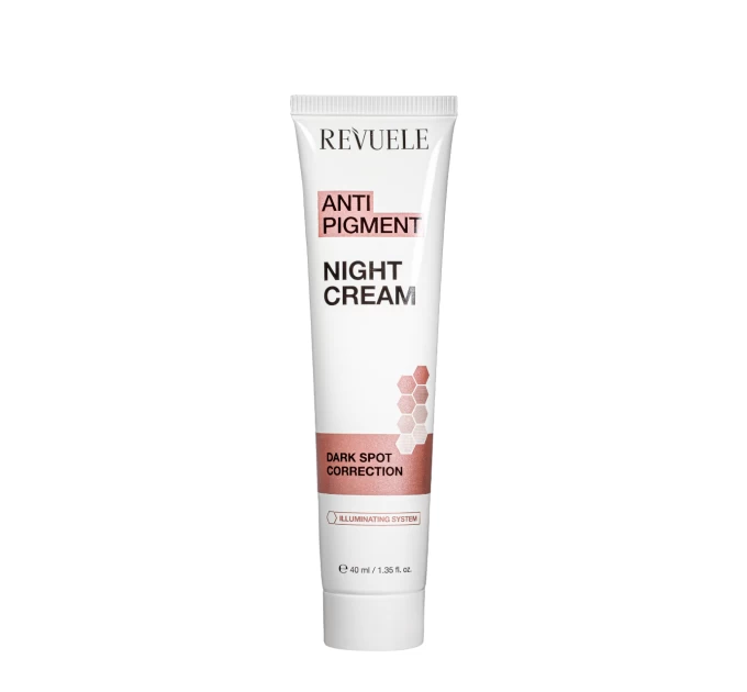 Ночной крем для лица REVUELE Anti Pigment 40 мл: борьба с пигментацией эффективно