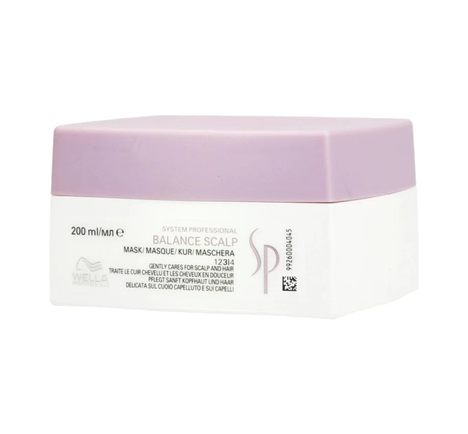 Маска для чутливої шкіри голови Wella SP Balance Scalp 200 мл – дбайливий догляд та захист