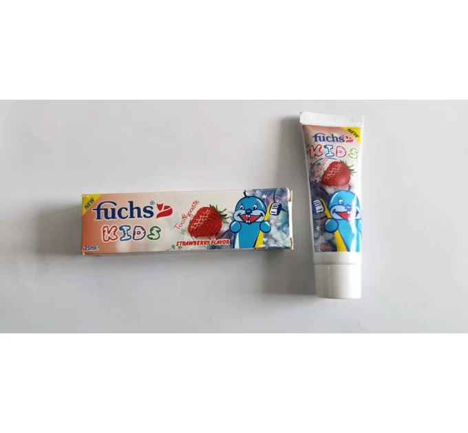 Детская зубная паста Fuchs KIDS с мисваком для детей до 7 лет — Египетский уход за зубами от Агонь-В