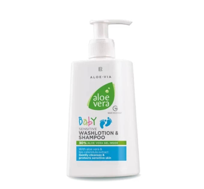 Детский шампунь-гель для купания LR Aloe Vera 250 мл (20320) - Нежность и забота