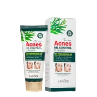 Пенка для умывания от акне и прыщей Sadoer Tea Tree Acnes Oil Control с экстрактом чайного дерева 100 г (SD49853)