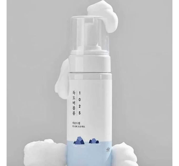Очищающая пенка для проблемной кожи ROUND LAB 1025 Dokdo Bubble foam