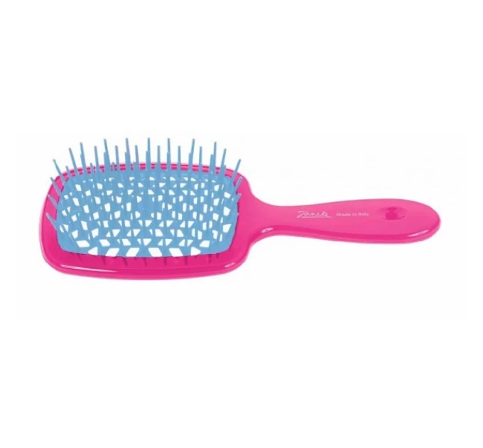 Расческа JANEKE Superbrush 86SP226 FUX с мягкими и острыми кончиками
