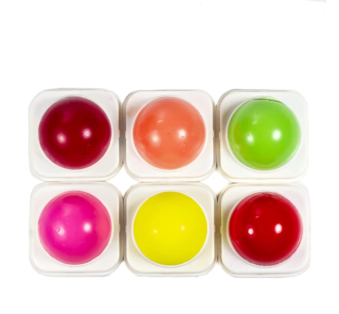 Зволожуючий бальзам для губ No Brand Pola Aylr Lip Balm 6 шт Фруктовий (LB-106) – природний догляд для ваших губ
